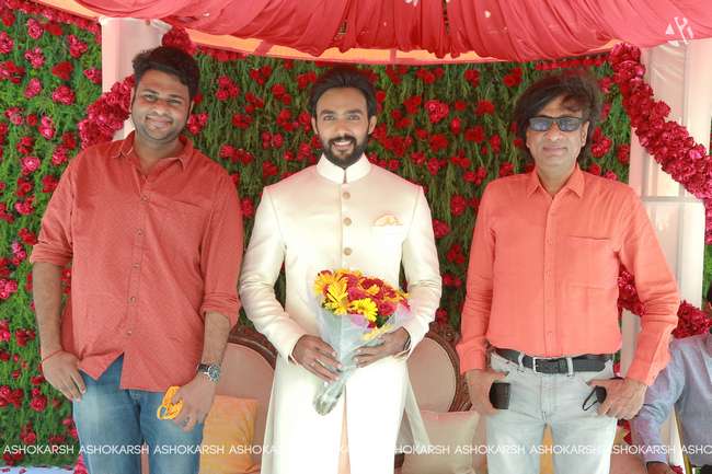 Actor Arav - Actress Raahei Marriage Stills
